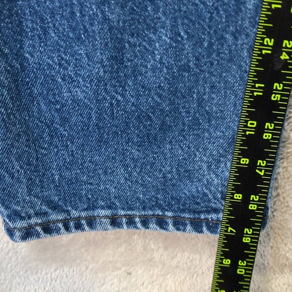 Lee Riders Mens Jeans Size 36x32 Straight Leg Blue Denim Classic Casual Travel - Picture 6 of 16